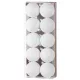 Gömbök MagicHome Karácsony, 10 db, fehér, karácsonyfára, 6 cm