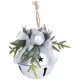 Csengő MagicHome Karácsony, 08x08x10 cm, ezüst