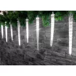 Fényfüggöny, MagicHome Vianoce, Jégcsap, vízesés hatással, 352 db LED, hidegfehér, 4,5 m, kültéri, hálózati (230 V, 50 Hz)