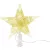 Csillag MagicHome Karácsony, 10x LED, arany, 2xAA