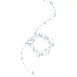   Lánc MagicHome Karácsony Stardeco CW, 20 m LED hideg fehér, 2x AA, IP 20, belső, világítás, L-1,9 m