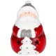 Dekoráció MagicHome Karácsony, Mikulás, LED, terrakotta, 8,5x8,2x12,5 cm