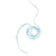LED fényfüzér, MagicHome Vianoce Twisted Stars 360S, 360 db LED, hidegfehér, IP44, kültéri, 3 m x 12 lánc, 230 V adapterrel