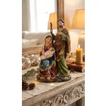 Dekoráció MagicHome Karácsony, Szent Család, polirezin, 25 cm