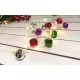 Füzér MagicHome Karácsonyi Harang, 20x fehér LED, haranggal, 2xAA, folyamatos világítás, világítás,