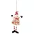 Dekoráció MagicHome Karácsony, hóember, LED, függő, MDF, 12,5x2x23,5 cm