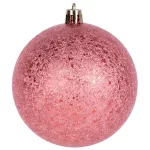 Gömbök MagicHome Karácsony, 6 db, piros, karácsonyfára, 8 cm