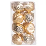 Dísz MagicHome, diók, 16 db, 3 cm, karácsonyfára, Karácsonyra