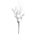 Ág MagicHome Karácsony, bogyókkal és almákkal, fehér, 32 cm
