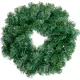 MagicHome Vianoce koszorú, természetes, 45 cm, 100 ág