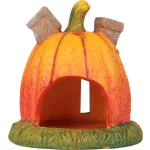 Dekoráció MagicHome Nature, Házikó tök, terrakotta, 16,2x15x15,5 cm