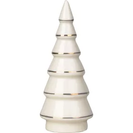  Dekoráció MagicHome, Fácska, fehér, porcelán, 4,5x4,5x11,2 cm