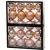 Gömbök MagicHome Karácsony, 20 db, rózsaarany, karácsonyfára, 5 cm