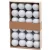 Gömbök MagicHome Karácsony, 24 db, készlet, fehér, karácsonyfára, 3 cm