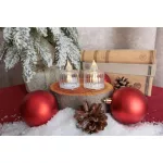 Gyertya MagicHome, karácsonyi, LED meleg fehér, villogó, 3,6x5 cm, Eladási egység 12 db