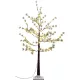 MagicHome karácsonyi dekoráció, fa, 48 melegfehér LED, havas, 120 cm
