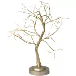 MagicHome karácsonyi dekoráció, fa, 108 melegfehér LED, USB, egyszerű világítás, 45 cm