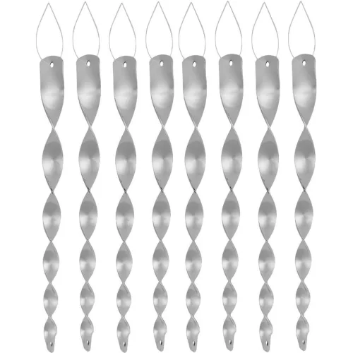 Madárriasztó Strend Pro, spirál, fényvisszaverő, 29 cm, 8 db-os csomag