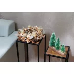 Koszorú MagicHome, karácsonyi, adventi, arany, 30 cm