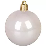 Gömbök MagicHome Karácsony, készlet, 20 db, rózsaszín, vegyes, karácsonyfára, 6 cm