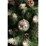Gömbök MagicHome Karácsony, 4 db, karácsonyfára, diszkógömbök, 8 cm