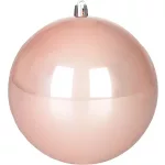 Gömbök MagicHome Karácsony, 2 db, rózsaszín, karácsonyfára, 12 cm