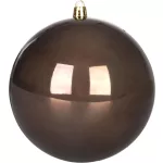Gömbök MagicHome Karácsony, 2 db, barna, karácsonyfára, 12 cm