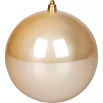 Gömbök MagicHome Karácsony, 2 db, arany, karácsonyfára, 12 cm
