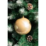 Gömbök MagicHome Karácsony, 2 db, arany, karácsonyfára, 12 cm