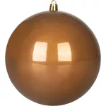 Gömbök MagicHome Karácsony, 2 db, bronz, karácsonyfára, 12 cm