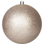 Gömbök MagicHome Karácsony, 2 db, pezsgő, karácsonyfára, 12 cm