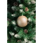 Gömbök MagicHome Karácsony, 2 db, pezsgő, karácsonyfára, 12 cm