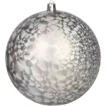 Gömbök MagicHome Karácsony, 2 db, taupe, karácsonyfára, 12 cm