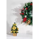 Dekoráció MagicHome Karácsony, fenyőfa, dobbal, 21 cm