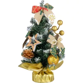 Dekoráció MagicHome Karácsony, fenyőfa, 21 cm