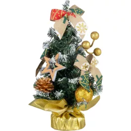 Dekoráció MagicHome Karácsony, fenyőfa, 21 cm