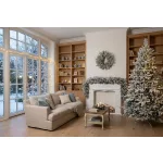 Karácsonyfa MagicHome Karácsony Royal, fehér, extra sűrű, 150 cm