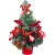 Fa MagicHome Karácsony, díszített, havas, piros, 40 cm