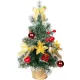 Karácsonyfa MagicHome, díszített, arany-piros, 40 cm
