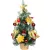 Fa MagicHome Karácsony, díszített, arany-piros, 50 cm