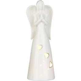 Dekoráció MagicHome Karácsony, Angyal, LED, 9x9.3x26 cm