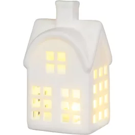 Dekoráció MagicHome Karácsony, házikó, 7.3x8.7x15.3 cm