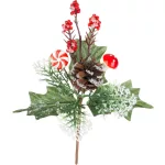 Ág MagicHome Karácsony, nyalókával és gombával, 19 cm