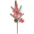 Ág MagicHome Karácsony, bogyókkal, piros, 33 cm