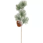 Ág MagicHome Karácsony, fenyő tobozzal, 29 cm