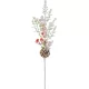 Ág MagicHome Karácsony, havas, 46 cm