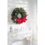 Virág MagicHome, Karácsonyi Mikulásvirág, piros, 24 cm, virágméret: 24 cm