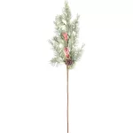 Ág MagicHome Karácsony, bogyókkal, 65 cm