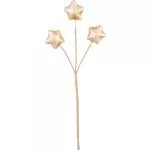 Ág MagicHome Karácsony, csillagok, arany, 8,5 cm