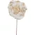 Virág MagicHome, Karácsonyi rózsa, krémszínű, 17 cm, virágméret: 9 cm0501000030218